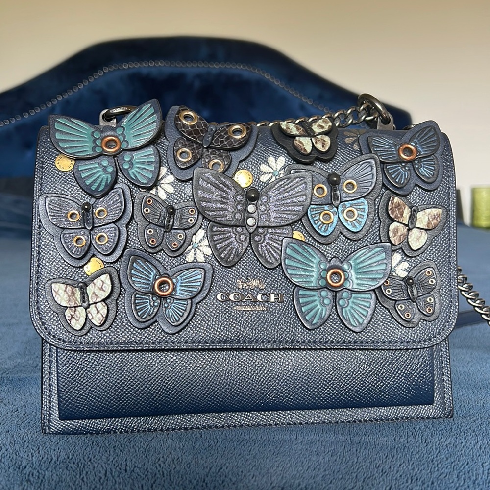 Coach Klare Butterfly Appliqué Crossbody bag